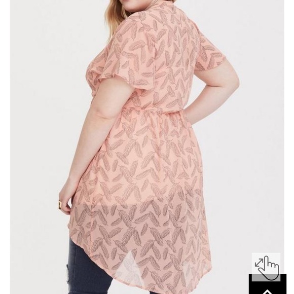 Torrid lexie babydoll chiffon tunic - Picture 9 of 9